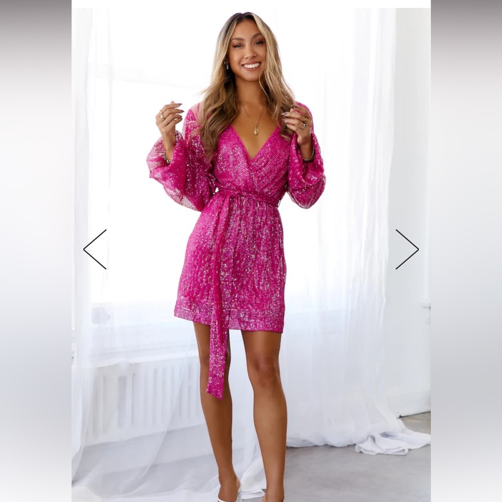 Hello Molly Static Memory Dress